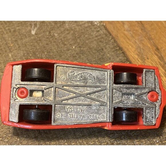 Hot Wheels Lot Of 6 Ferrari/Fire Crew/Corvette/Tacoma/El Camino/Ford coupe - Picture 7 of 16